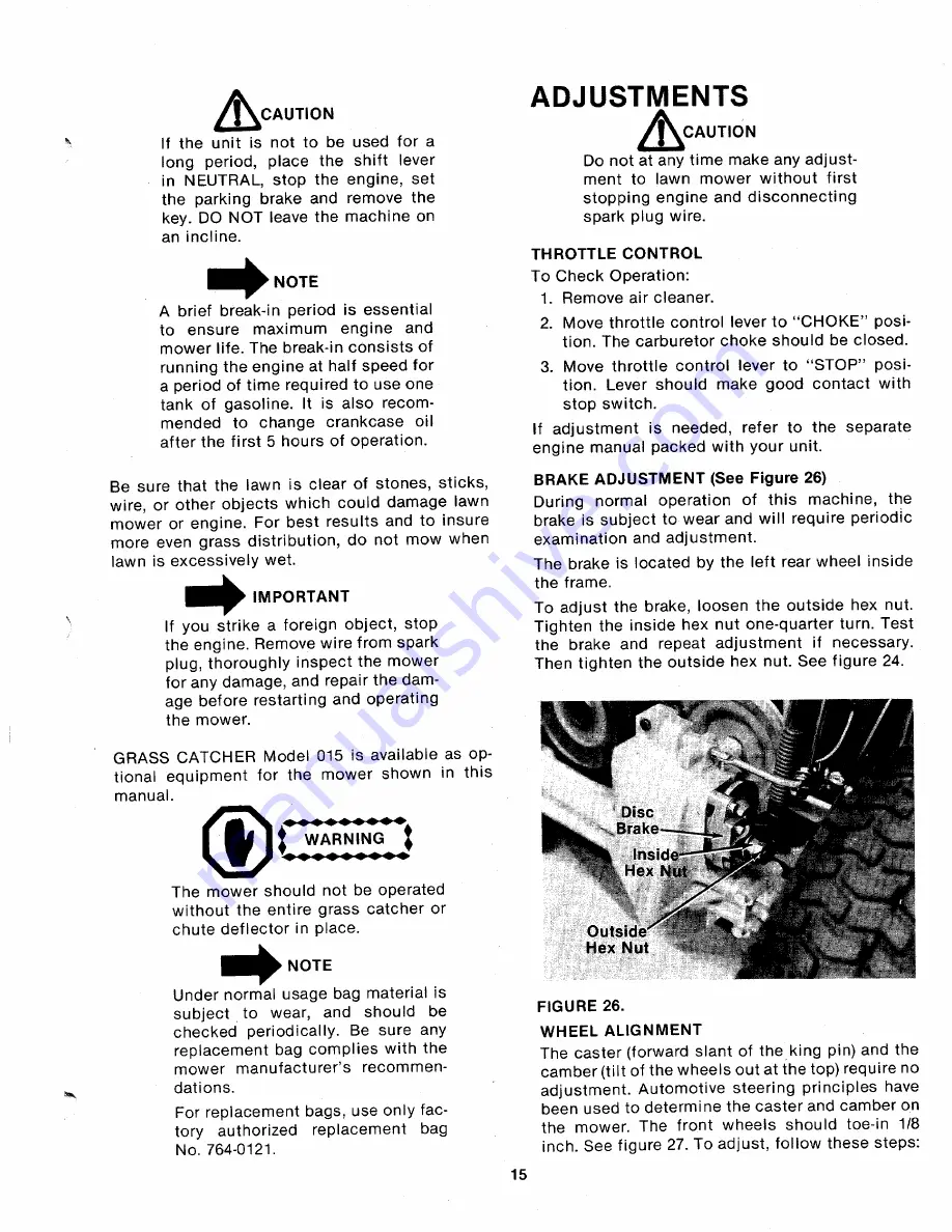 MTD 134-502-000 Owner'S Manual Download Page 15