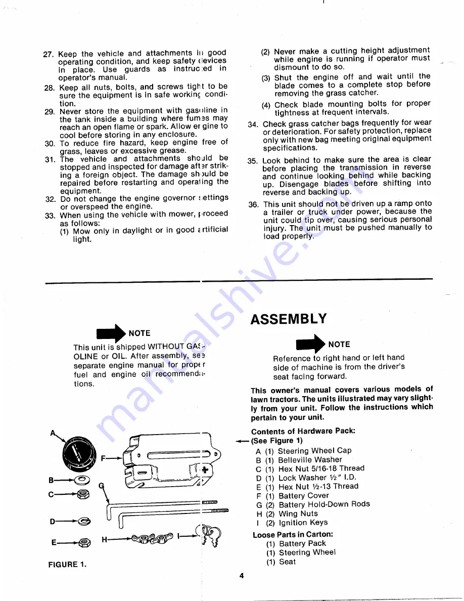 MTD 135-395-000 Owner'S Manual Download Page 4