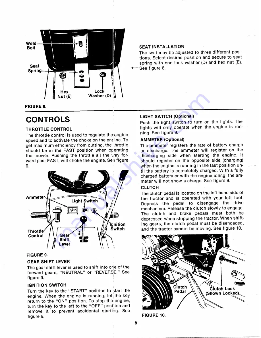 MTD 135-395-000 Owner'S Manual Download Page 8