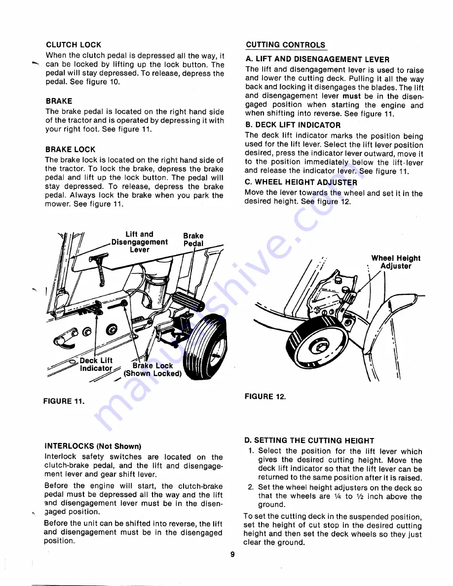 MTD 135-395-000 Owner'S Manual Download Page 9