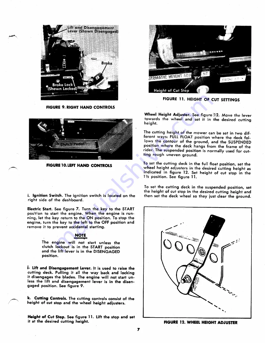 MTD 135-495A Owner'S Operating Service Instruction Manual Download Page 7