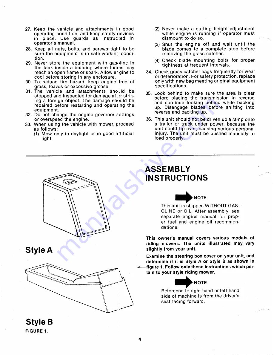 MTD 135-500-000 Owner'S Manual Download Page 4