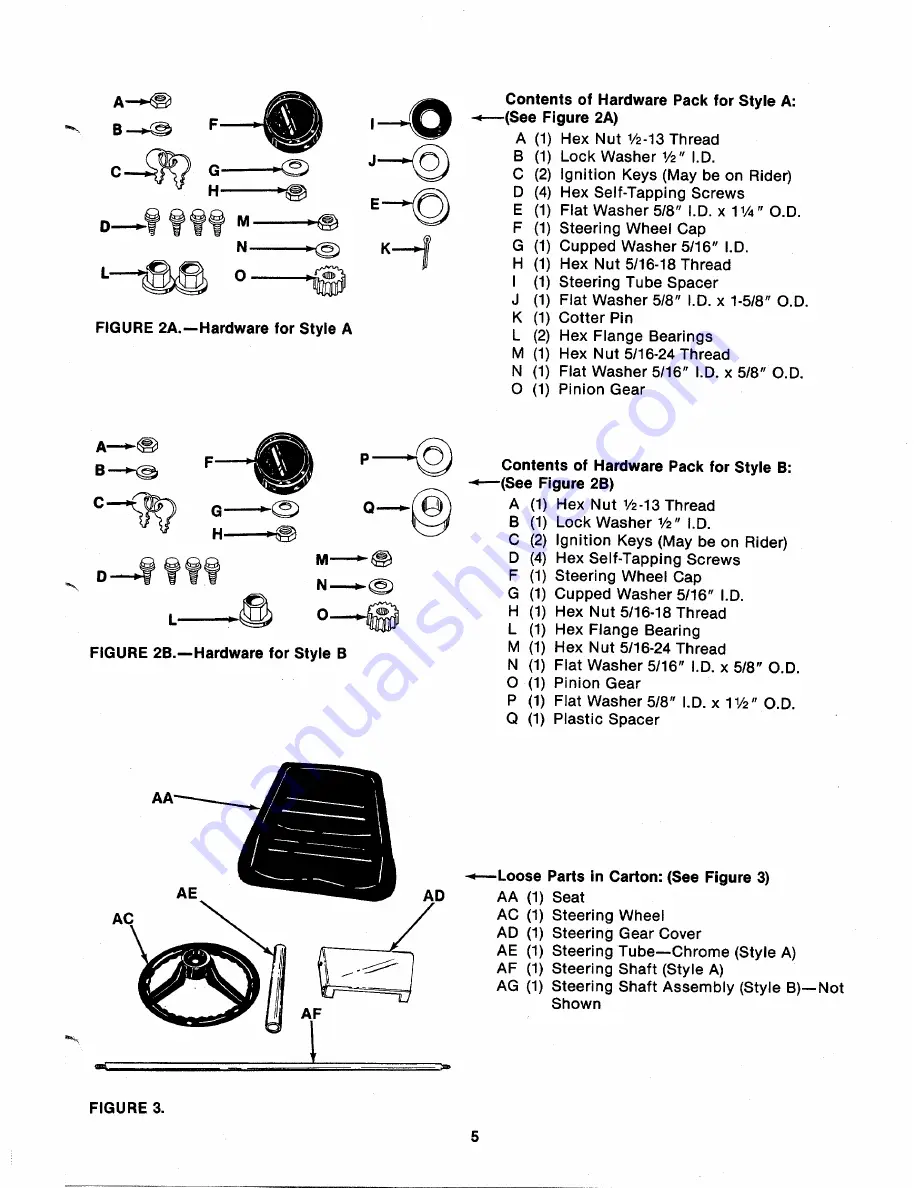 MTD 135-500-000 Owner'S Manual Download Page 5