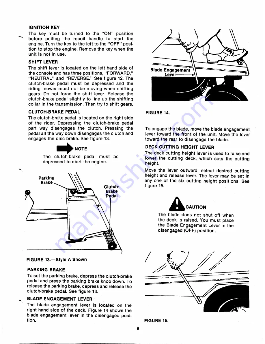 MTD 135-500-000 Owner'S Manual Download Page 9