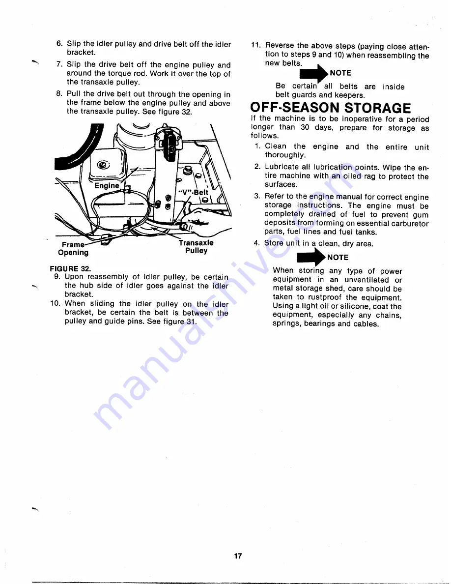 MTD 135-500-000 Owner'S Manual Download Page 17