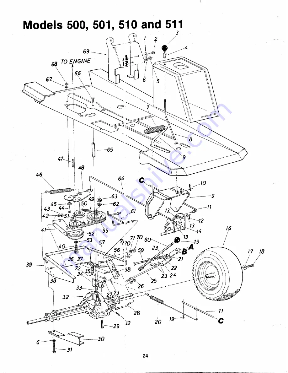 MTD 135-500-000 Owner'S Manual Download Page 24