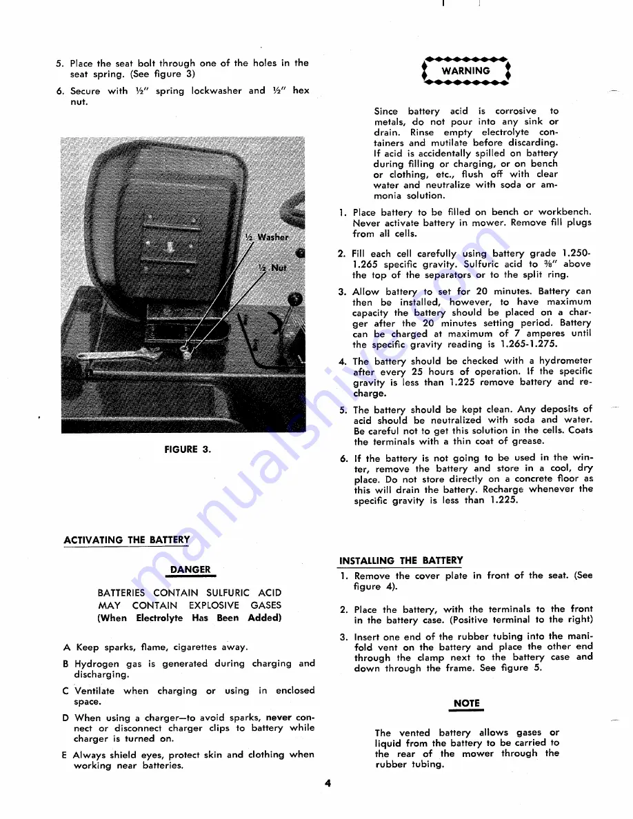 MTD 135-520A Owner'S Operating Service Instruction Manual Download Page 4