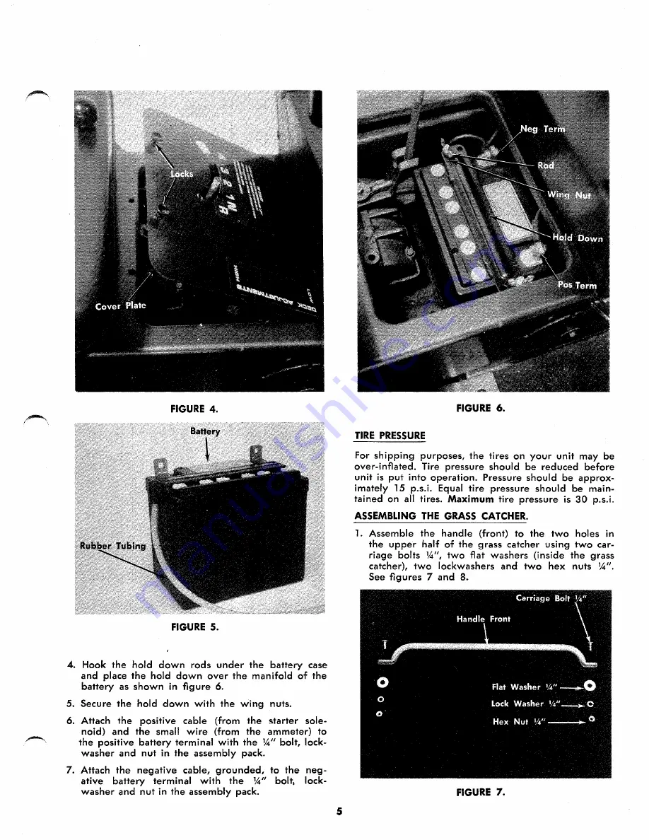 MTD 135-520A Owner'S Operating Service Instruction Manual Download Page 5