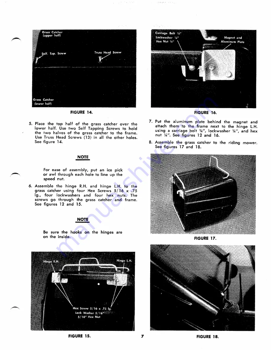 MTD 135-520A Owner'S Operating Service Instruction Manual Download Page 7