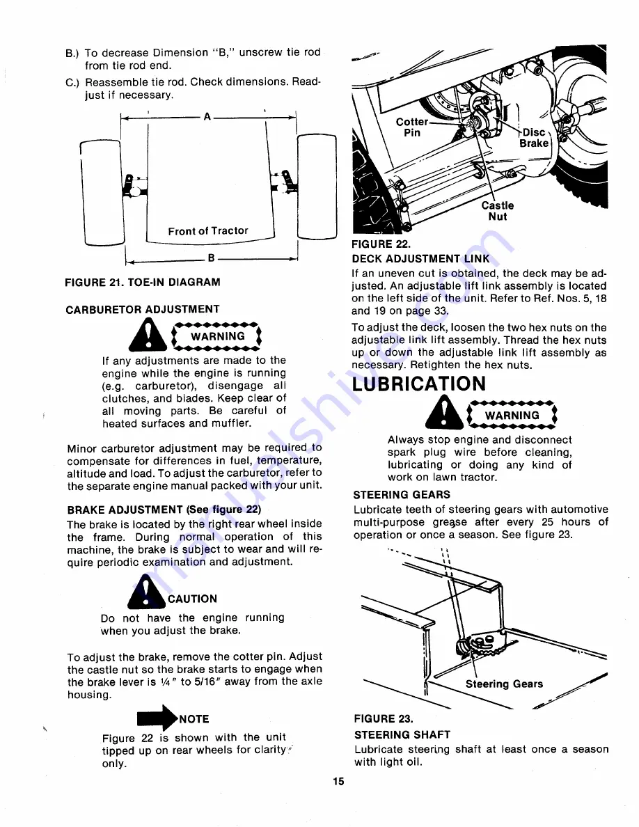 MTD 135-618-000 Owner'S Manual Download Page 15