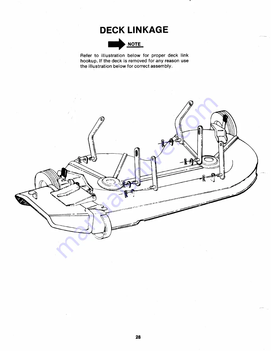 MTD 136-495A Owner'S Operating Service Instruction Manual Download Page 28