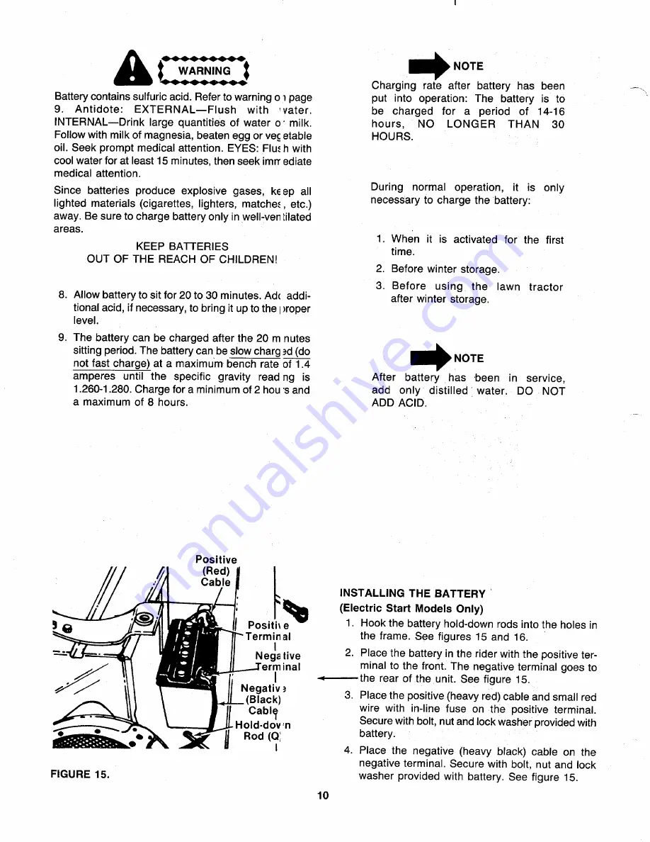 MTD 136-501-000 Owner'S Manual Download Page 10