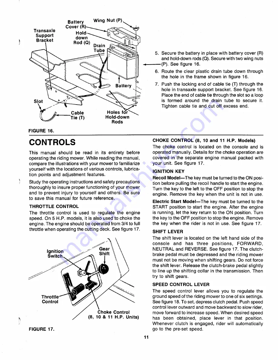 MTD 136-501-000 Owner'S Manual Download Page 11