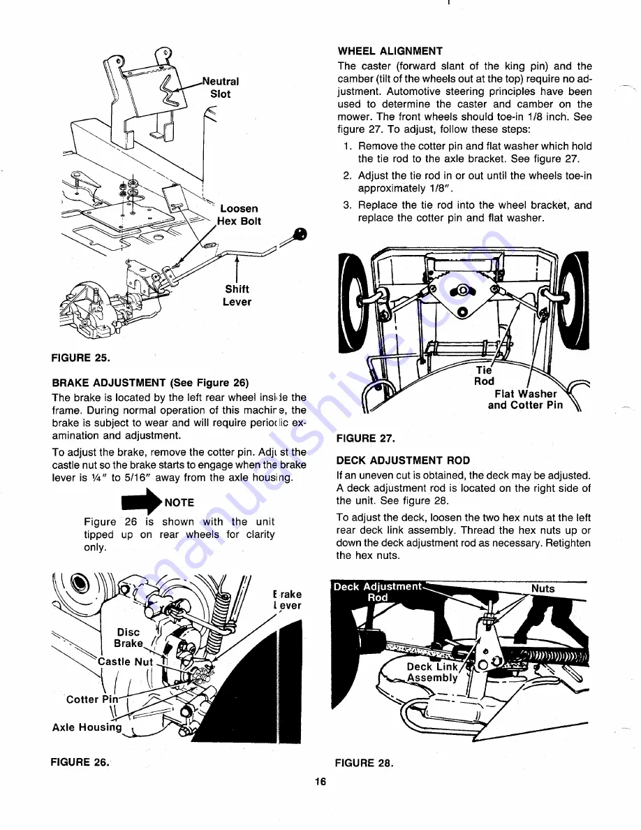 MTD 136-501-000 Owner'S Manual Download Page 16