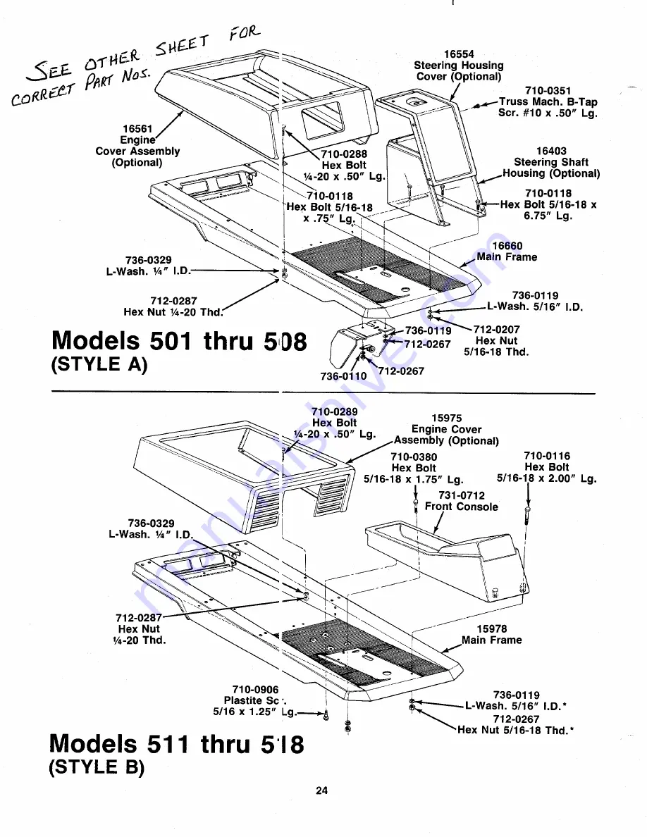 MTD 136-501-000 Owner'S Manual Download Page 24