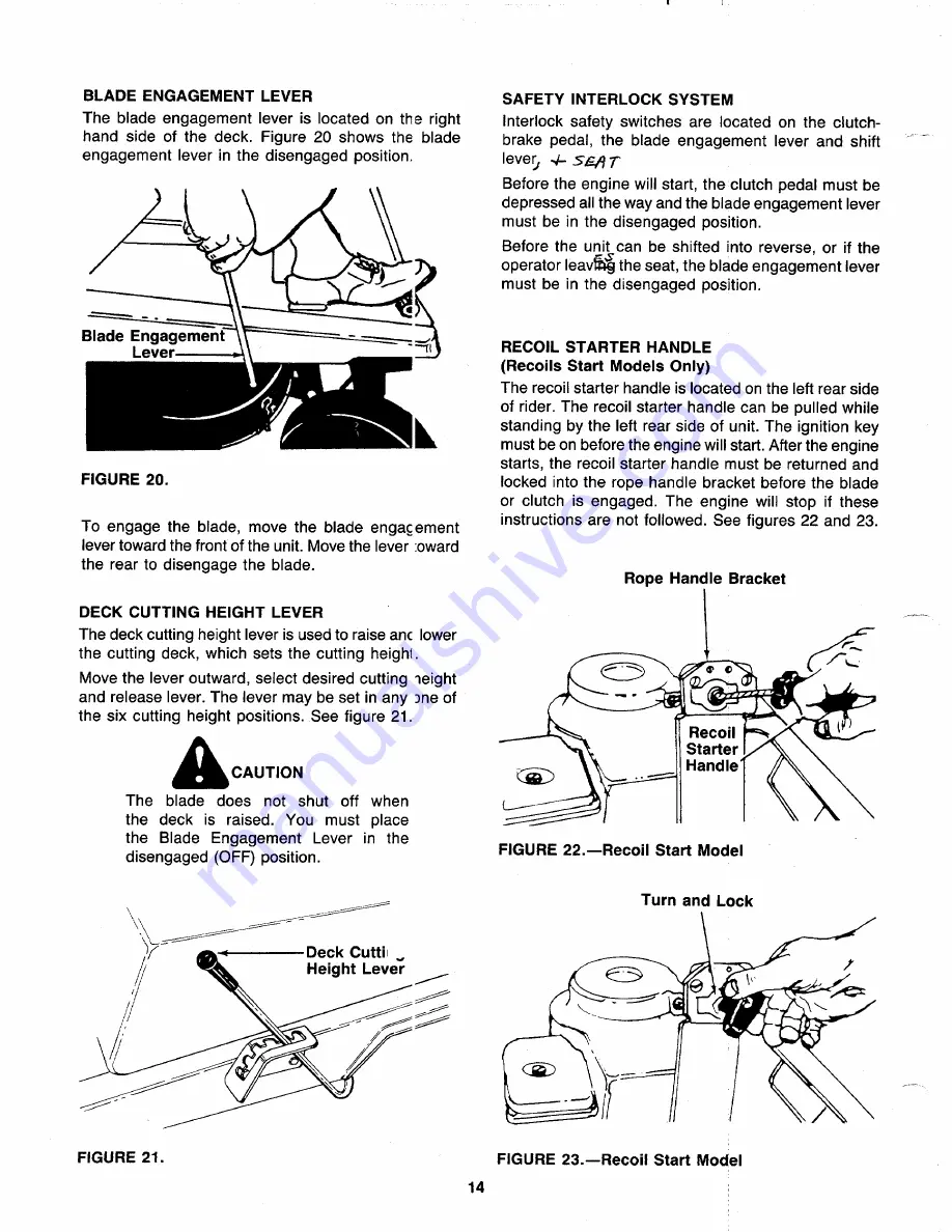 MTD 137-501-000 Owner'S Manual Download Page 14