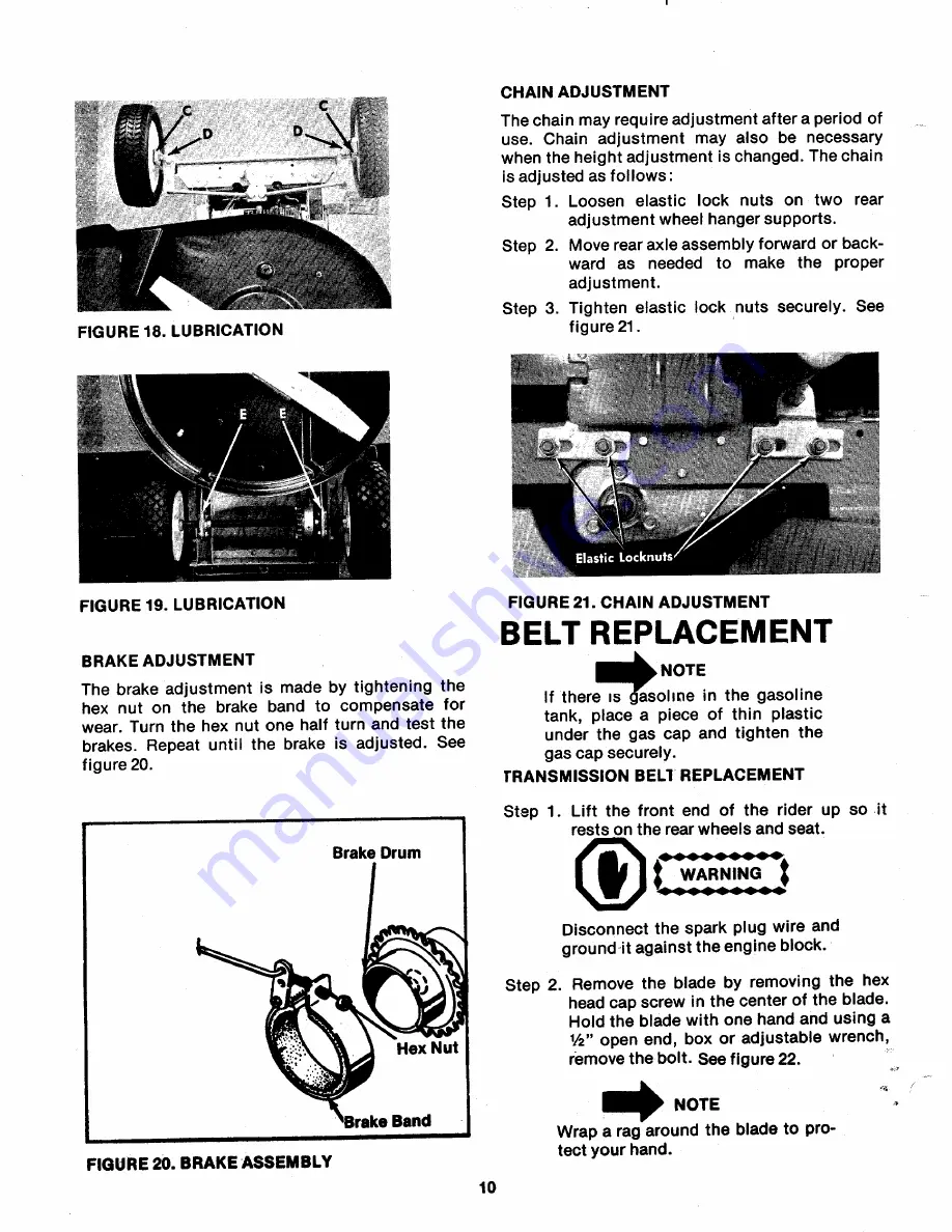 MTD 138-360A Owner'S Manual Download Page 10