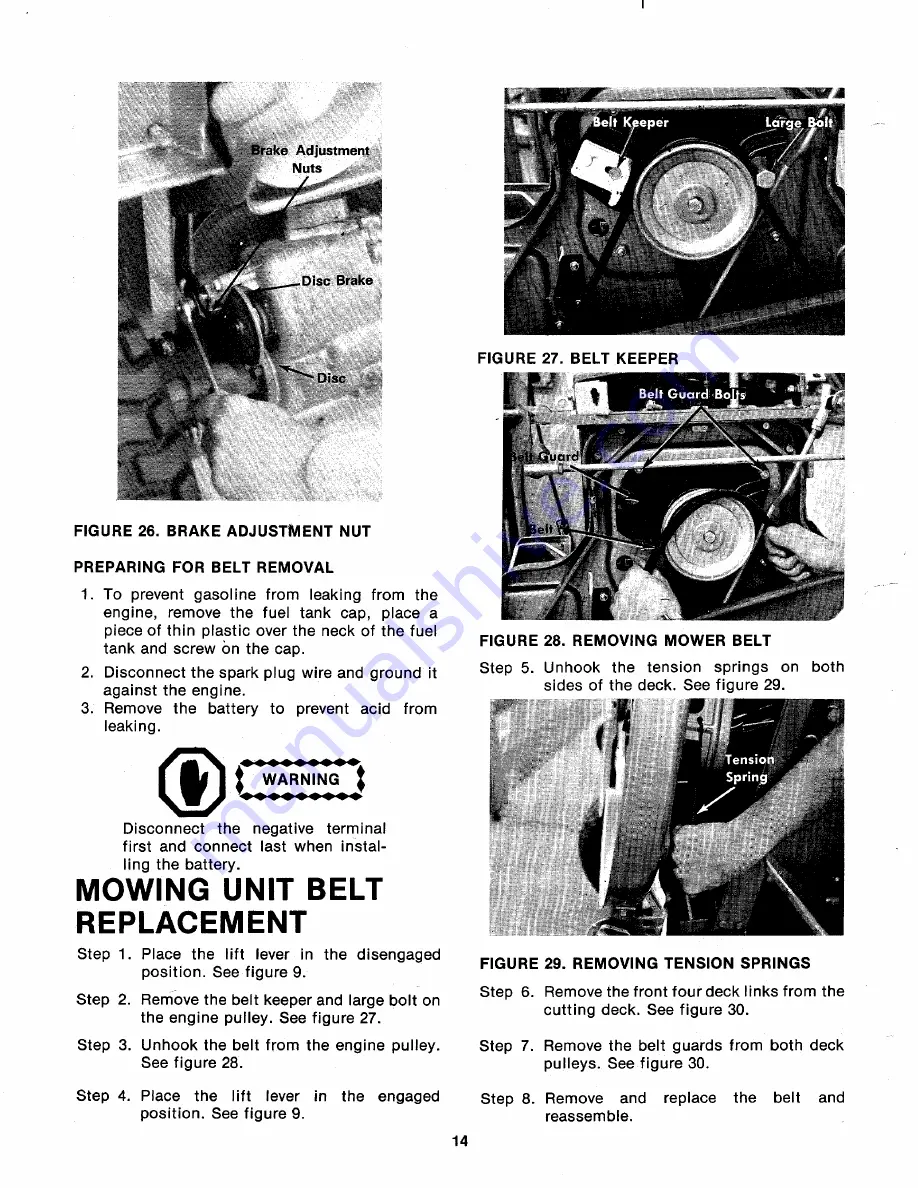 MTD 138-493A Owner'S Manual Download Page 14