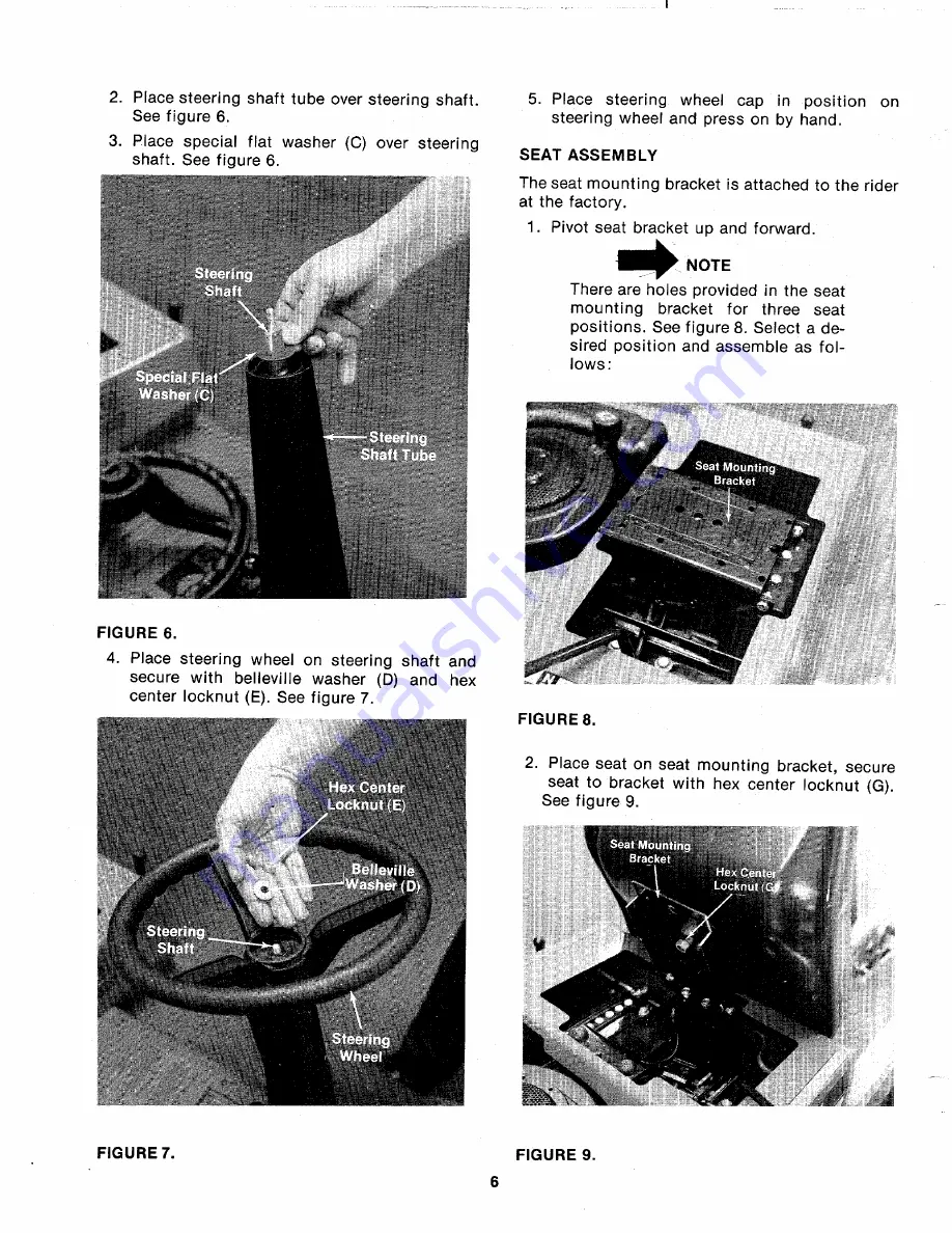 MTD 138-796A Owner'S Manual Download Page 6