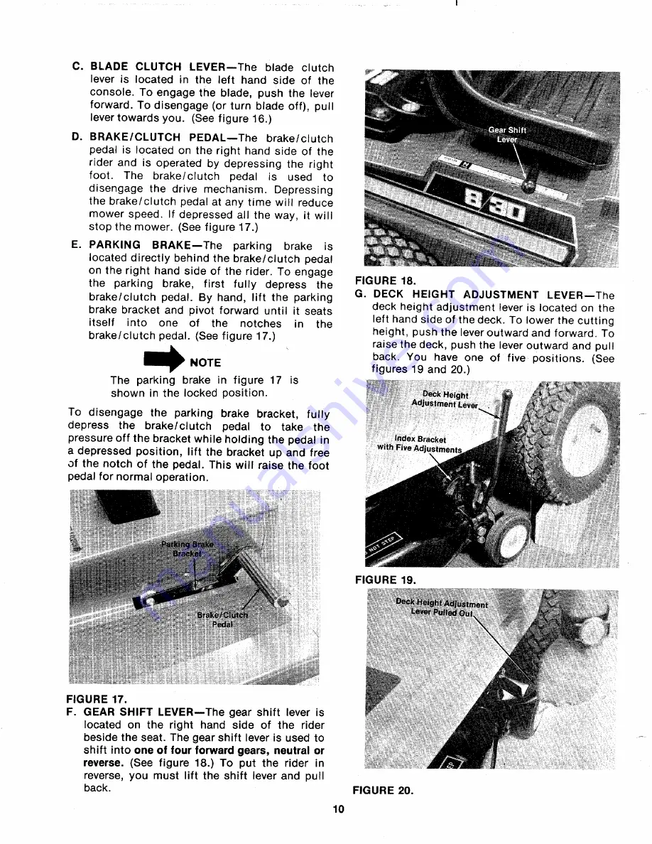 MTD 138-796A Owner'S Manual Download Page 10