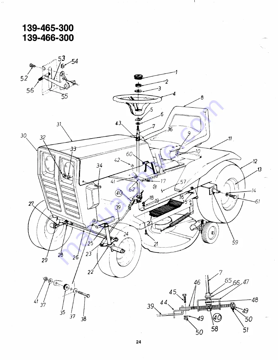 MTD 139-465-300 Owner'S Manual Download Page 24