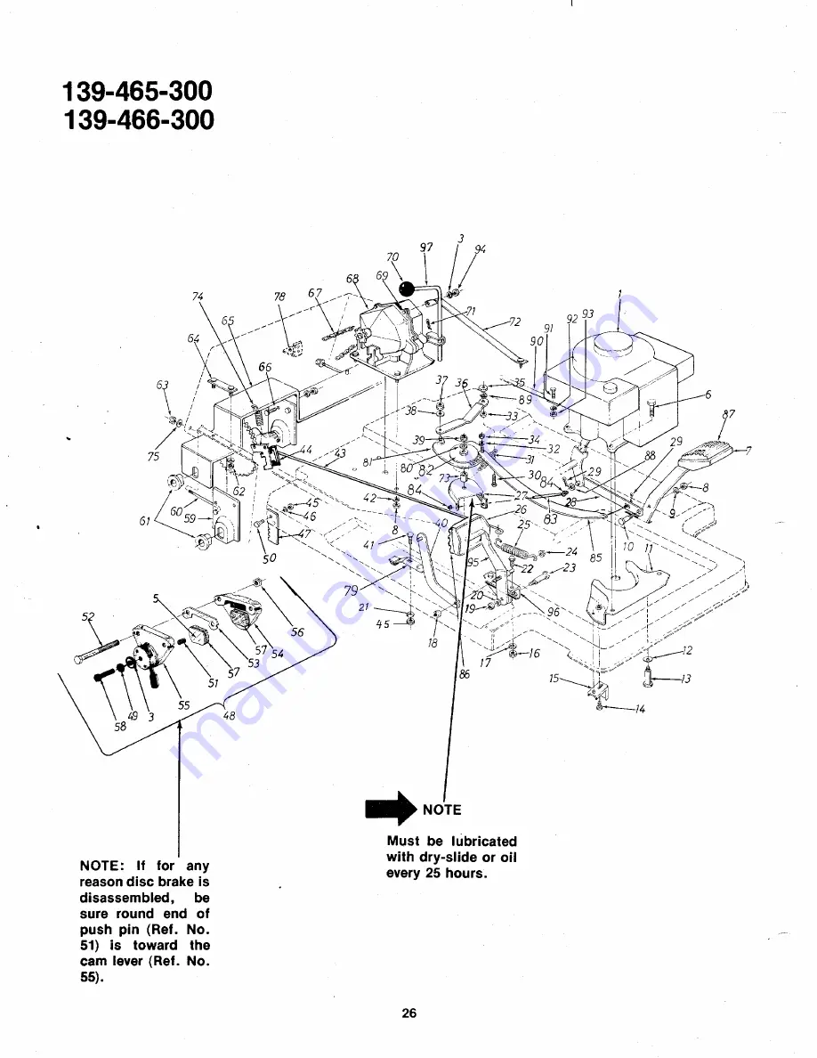 MTD 139-465-300 Owner'S Manual Download Page 26