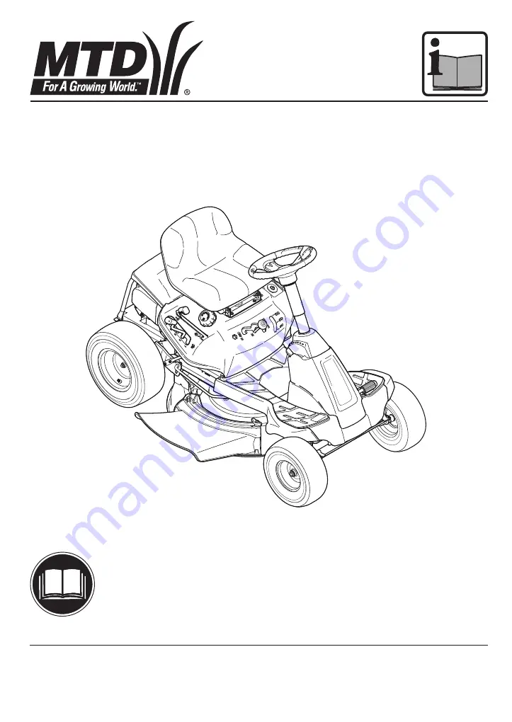 MTD 13B726JD603 Скачать руководство пользователя страница 1