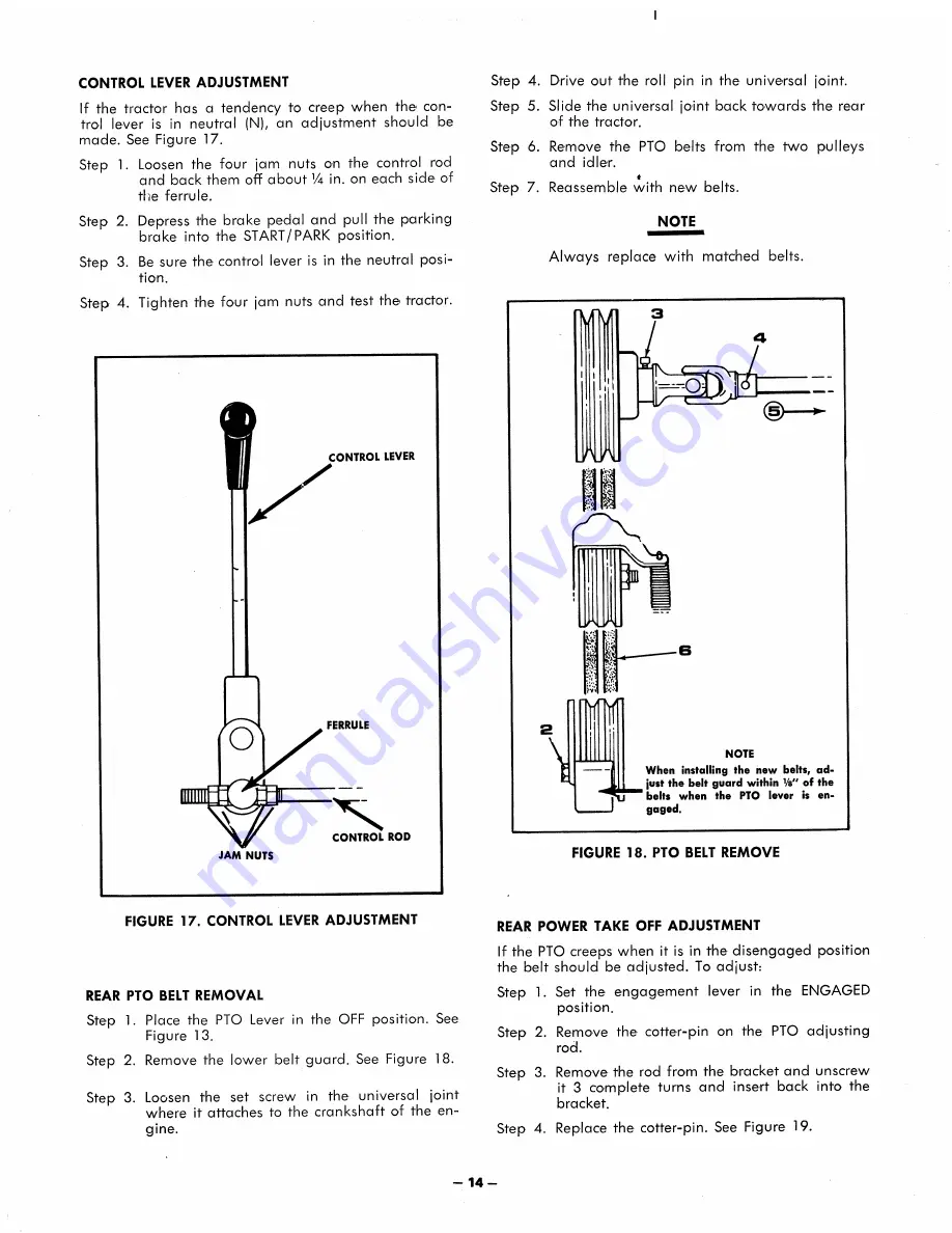 MTD 141-990 Owner'S Manual Download Page 14