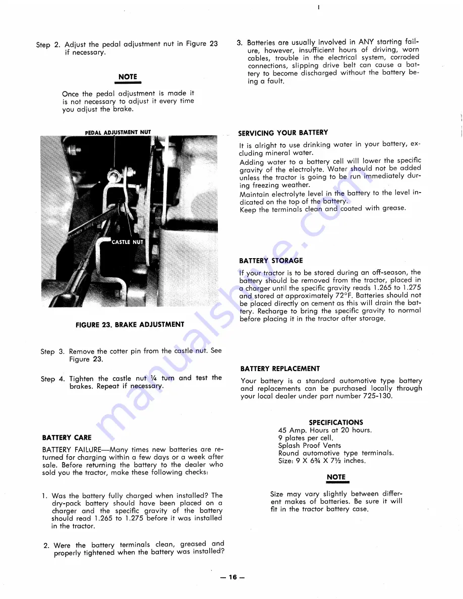 MTD 141-990 Owner'S Manual Download Page 16