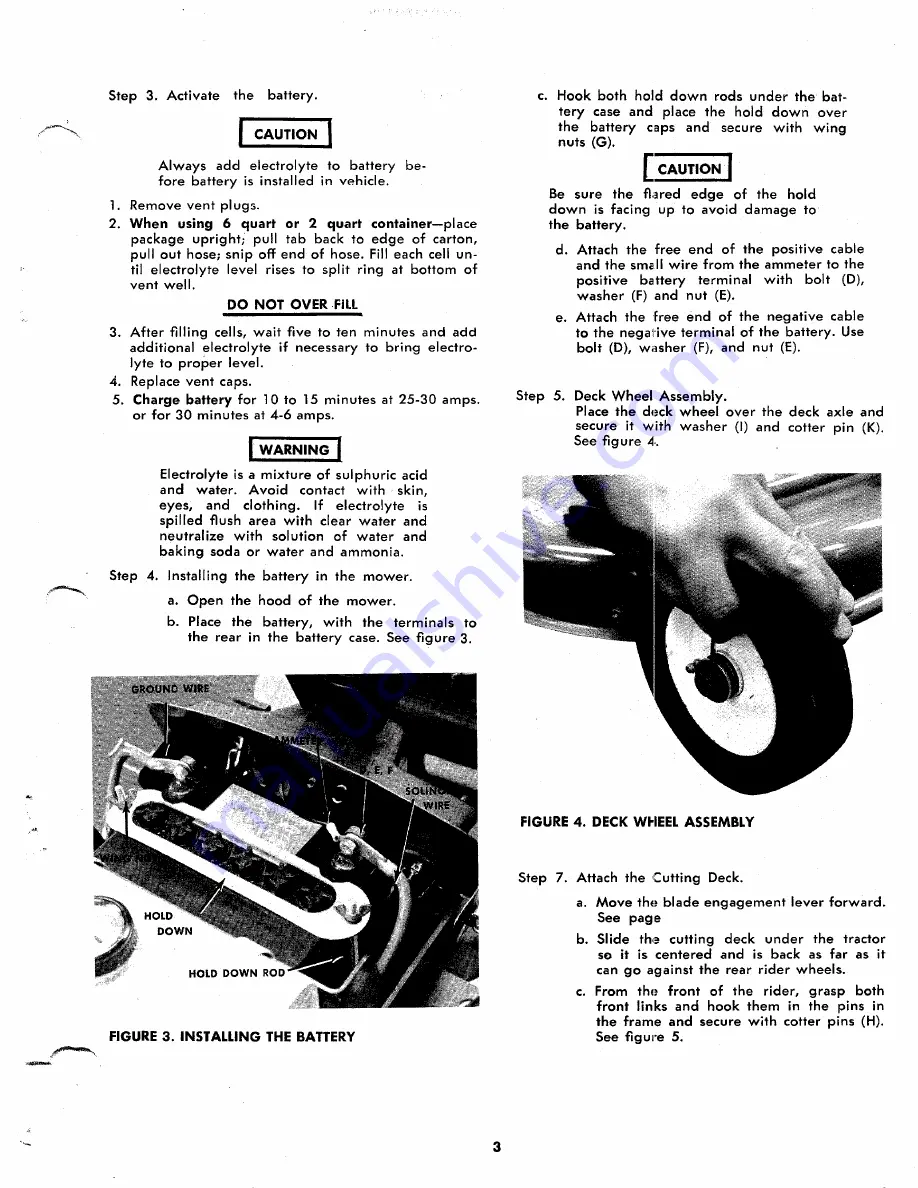 MTD 142-669 Operating/Service Instructions Manual Download Page 3