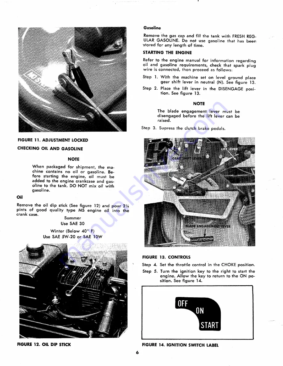 MTD 142-669 Operating/Service Instructions Manual Download Page 6