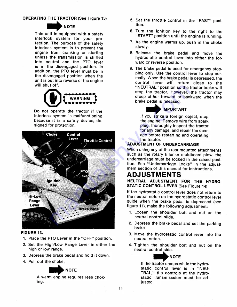 MTD 143-995A Owner'S Manual Download Page 11