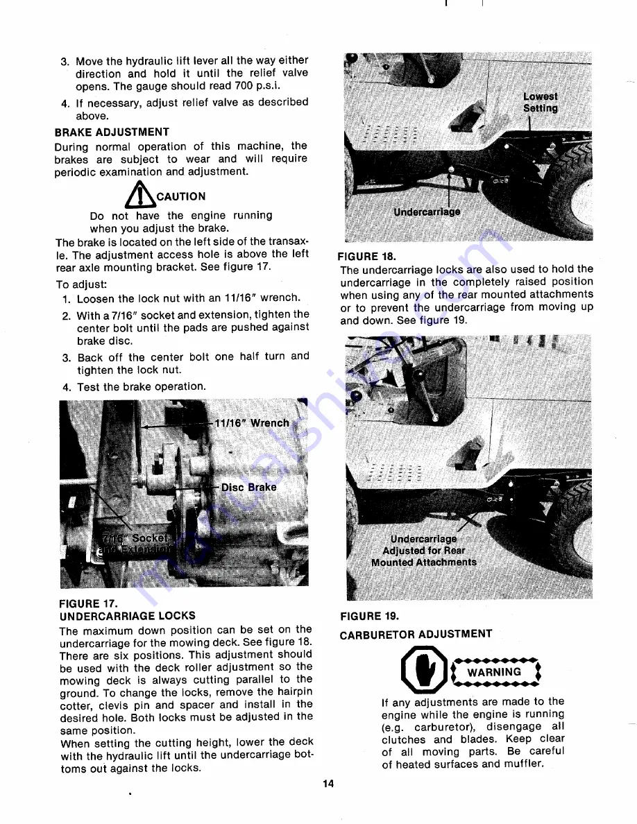 MTD 143-995A Owner'S Manual Download Page 14