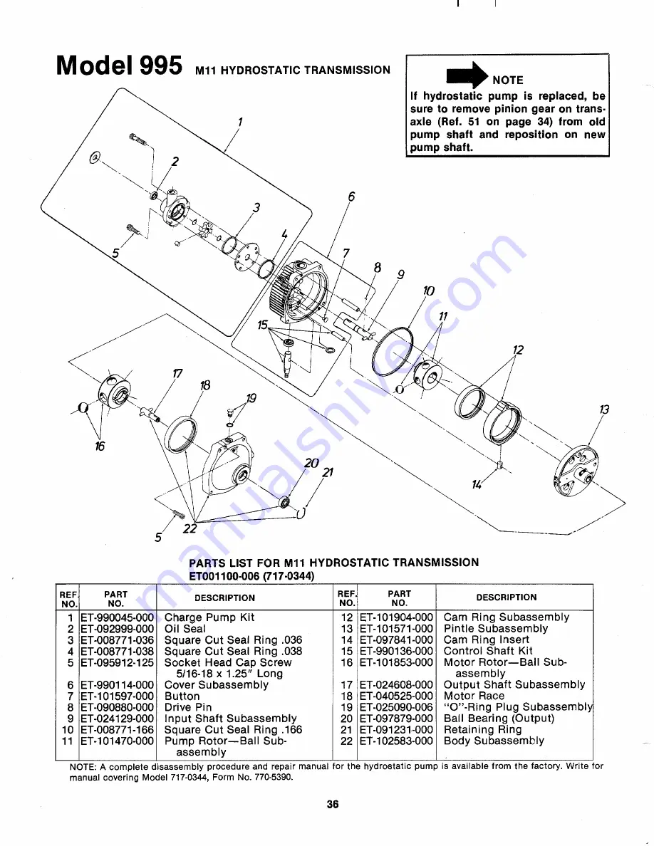 MTD 143-995A Owner'S Manual Download Page 36