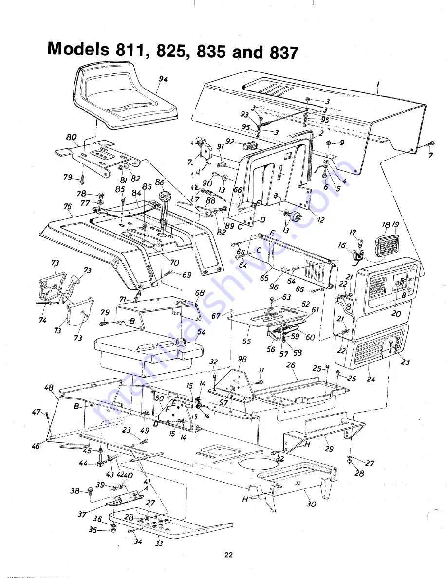 MTD 144-810-000 Owner'S Manual Download Page 22