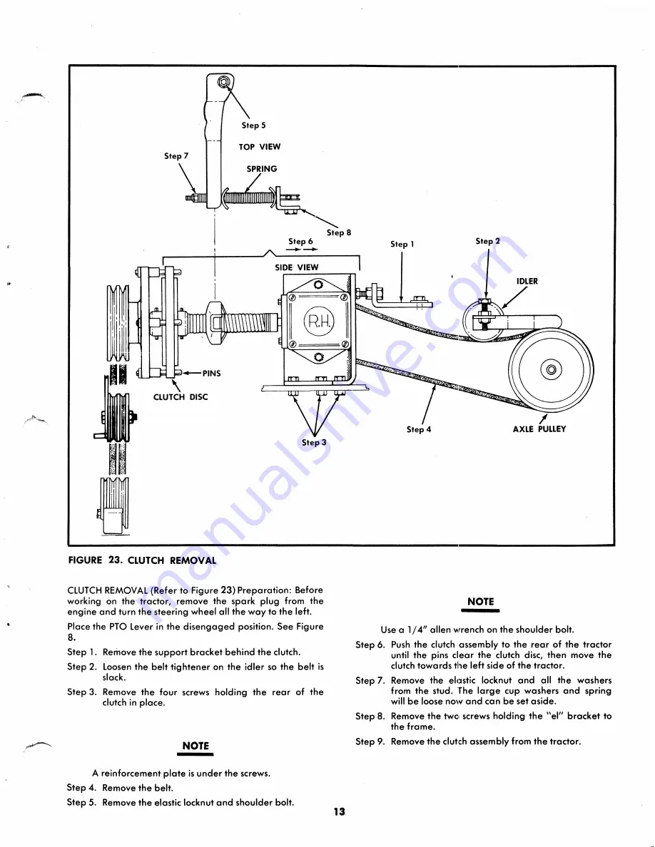 MTD 144-860A Owner'S Operating Service Instruction Manual Download Page 13