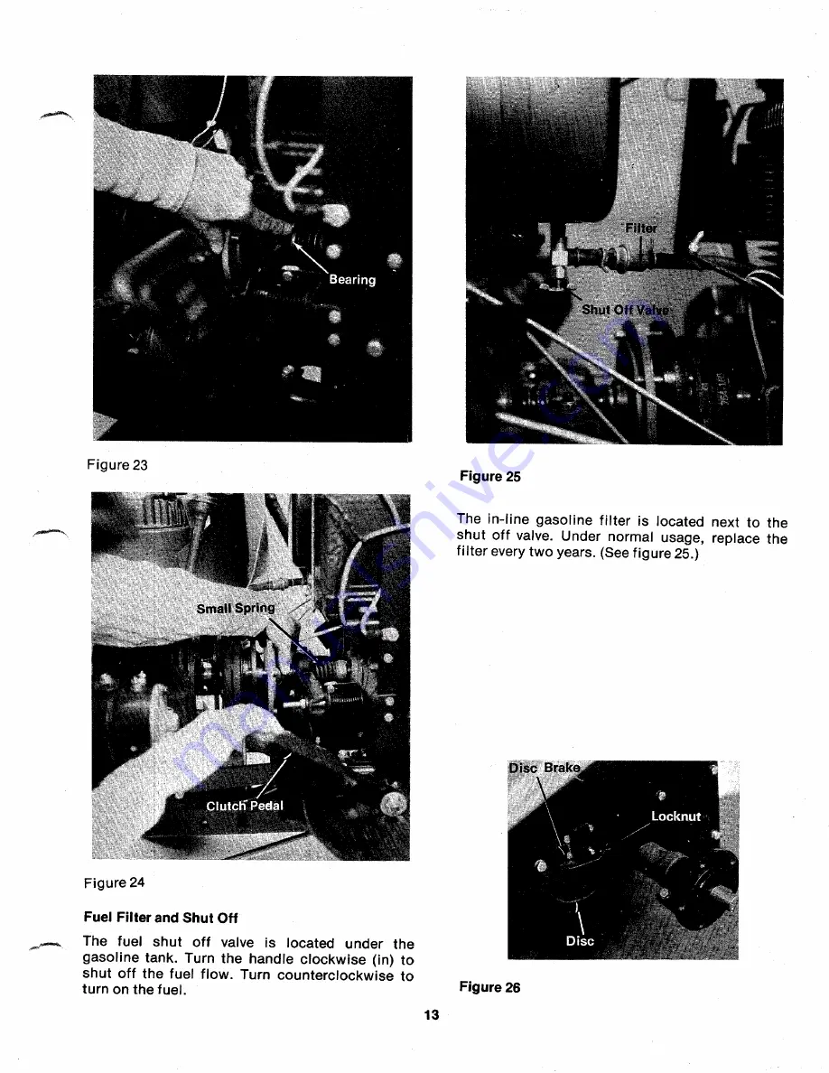 MTD 146-960A Owner'S Operating Service Instruction Manual Download Page 13