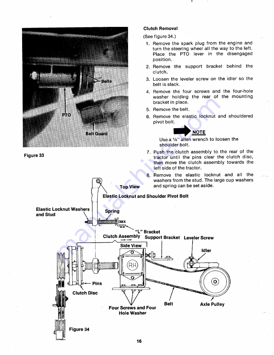 MTD 146-960A Owner'S Operating Service Instruction Manual Download Page 16