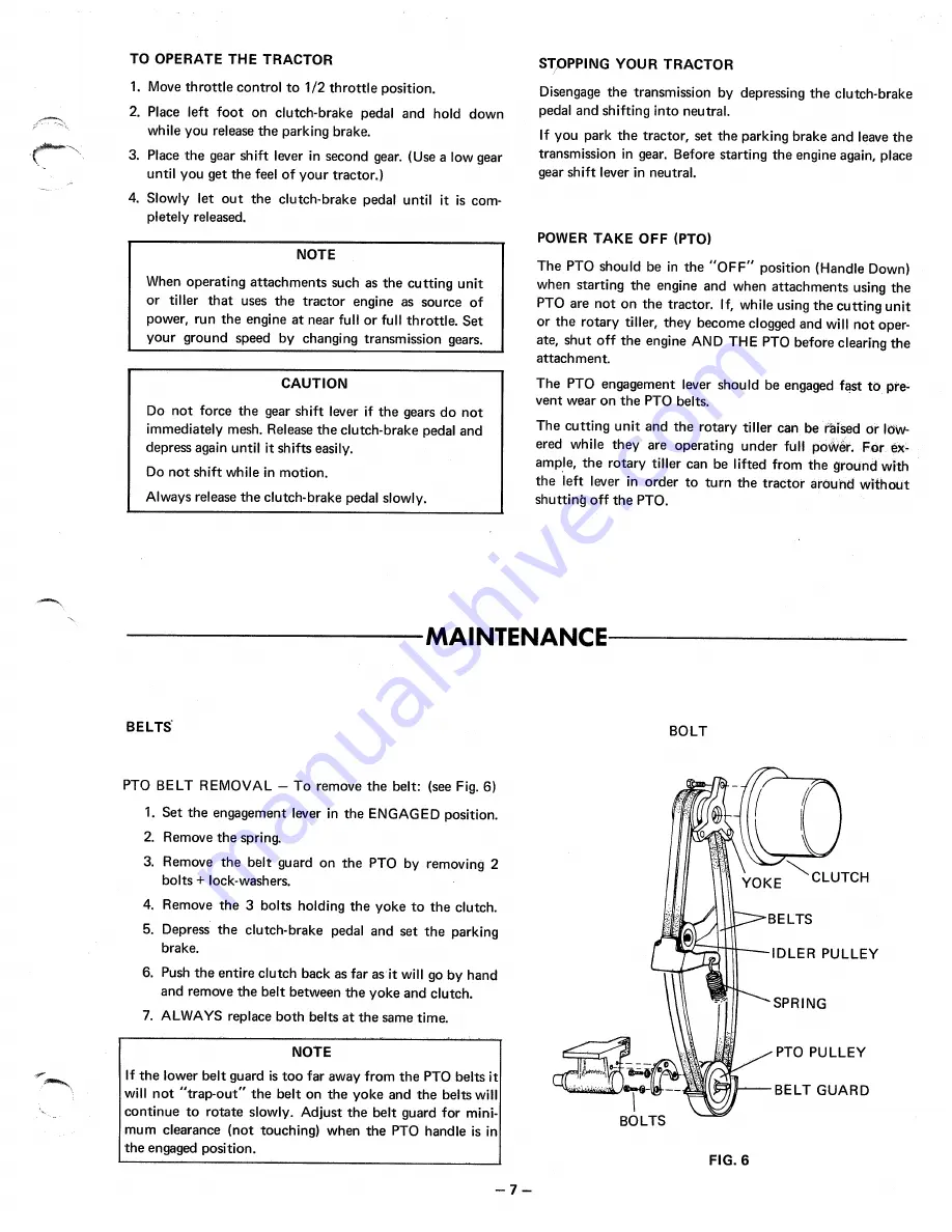 MTD 149-760 Owner'S Manual Download Page 7