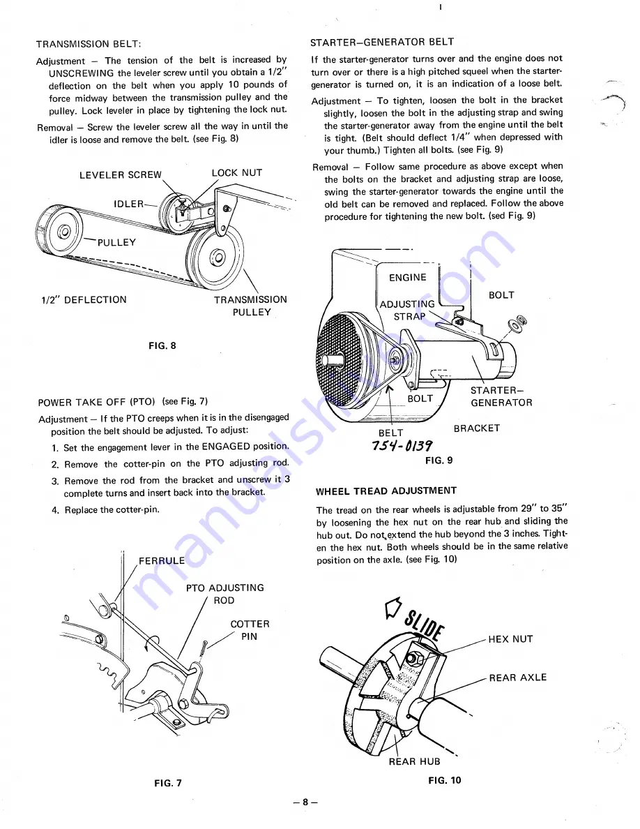 MTD 149-760 Owner'S Manual Download Page 8