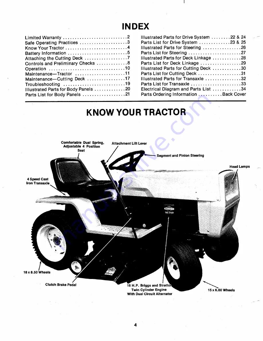 MTD 149-820A Скачать руководство пользователя страница 4