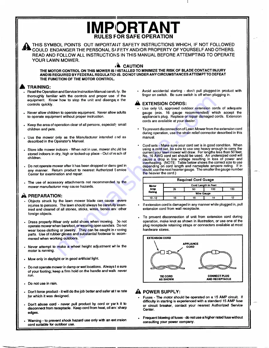 MTD 181-222A002 Owner'S Manual Download Page 2