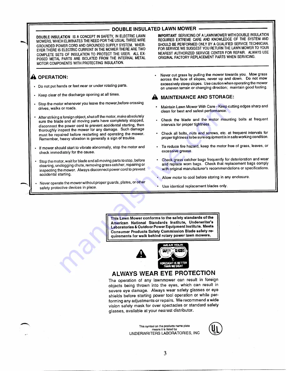 MTD 181-414D002 Owner'S Manual Download Page 3