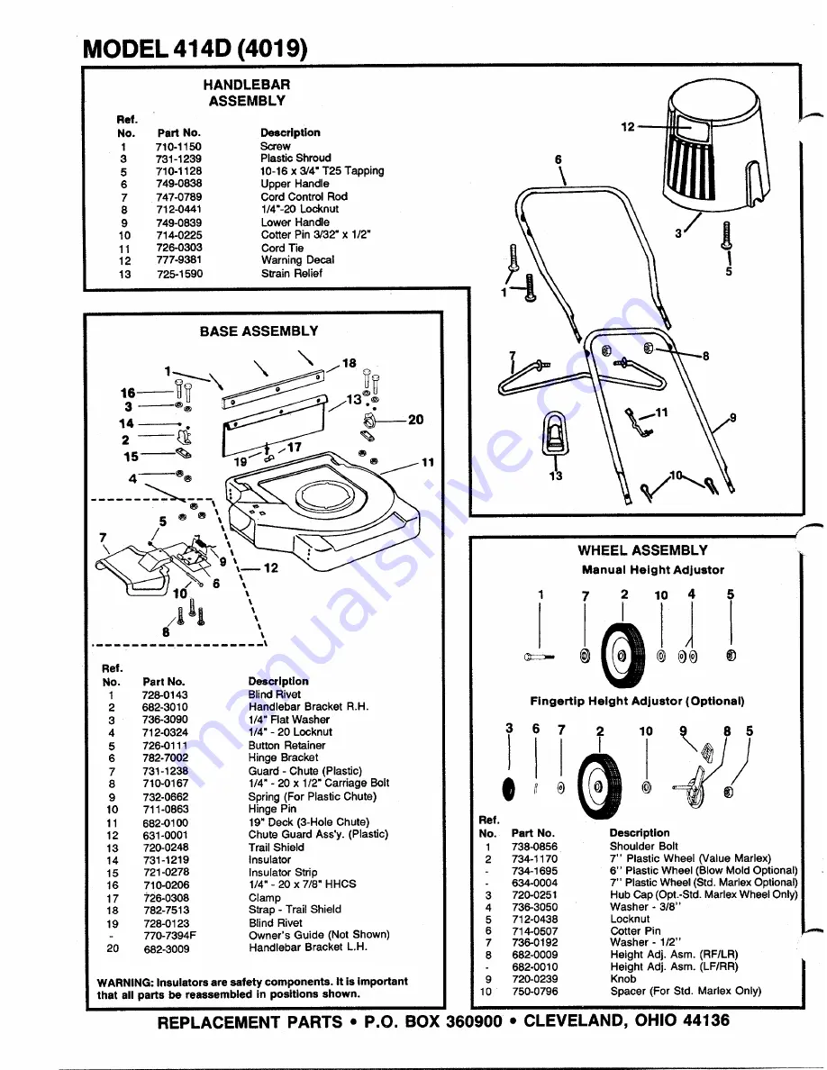 MTD 181-414D002 Owner'S Manual Download Page 5