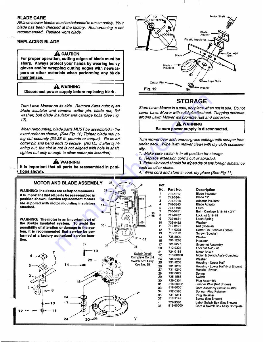 MTD 181-414D002 Owner'S Manual Download Page 6