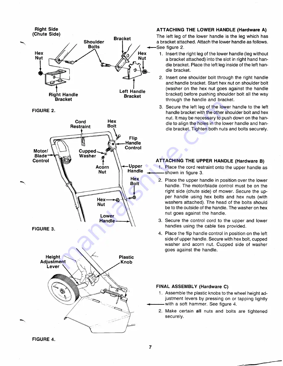 MTD 189-421-000 Owner'S Manual Download Page 7