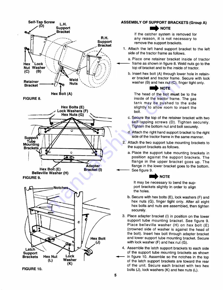 MTD 190-083 Owner'S Manual Download Page 5