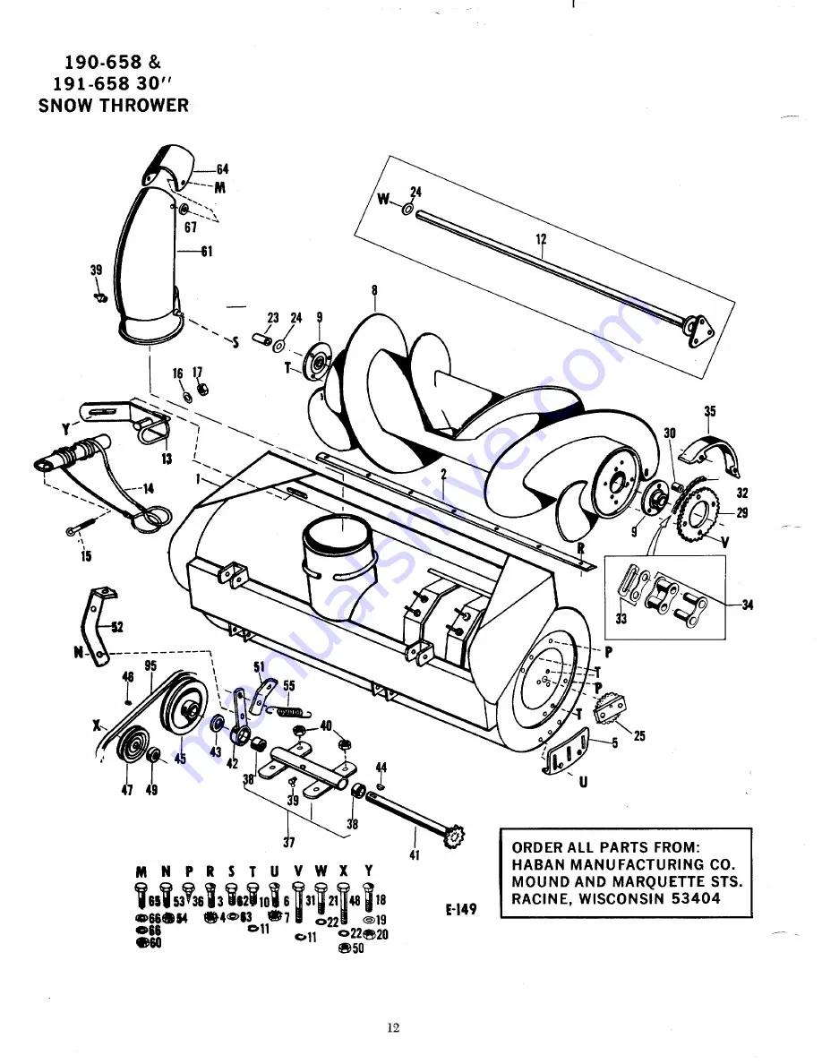 MTD 190-658 Owner'S Manual Download Page 12