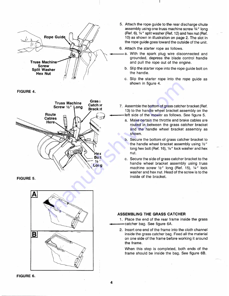 MTD 19079 Owner'S Manual Download Page 4