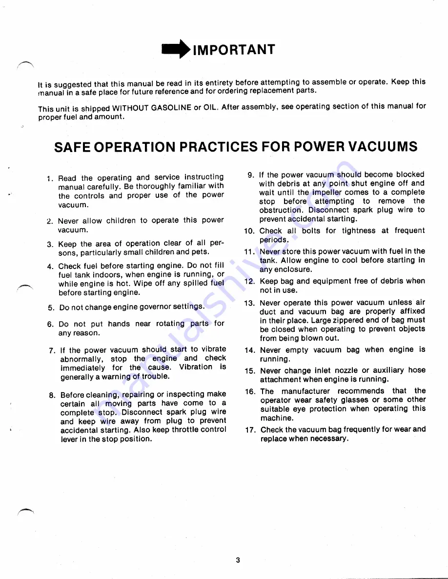 MTD 240-670A Owner'S Manual Download Page 5